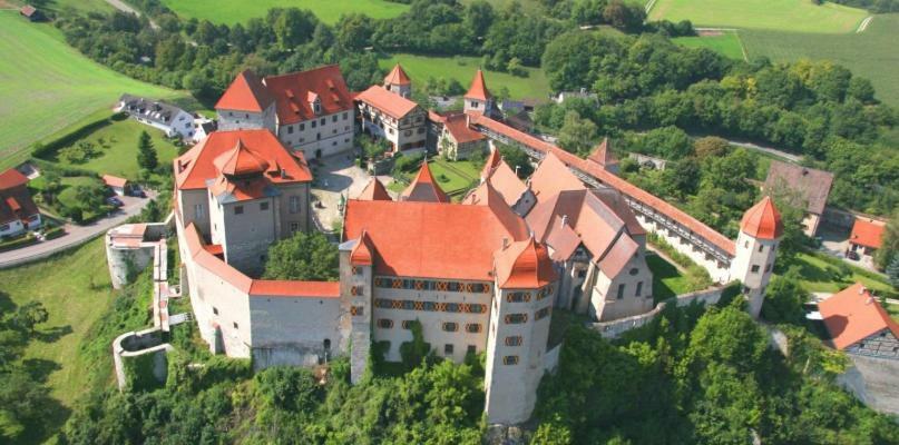 Old Town Center Apartments On The Romantic Road Harburg  Eksteriør bilde